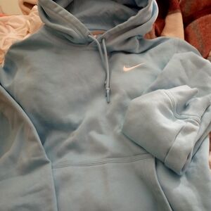 Nike Sky Blue Pullover Hoodie